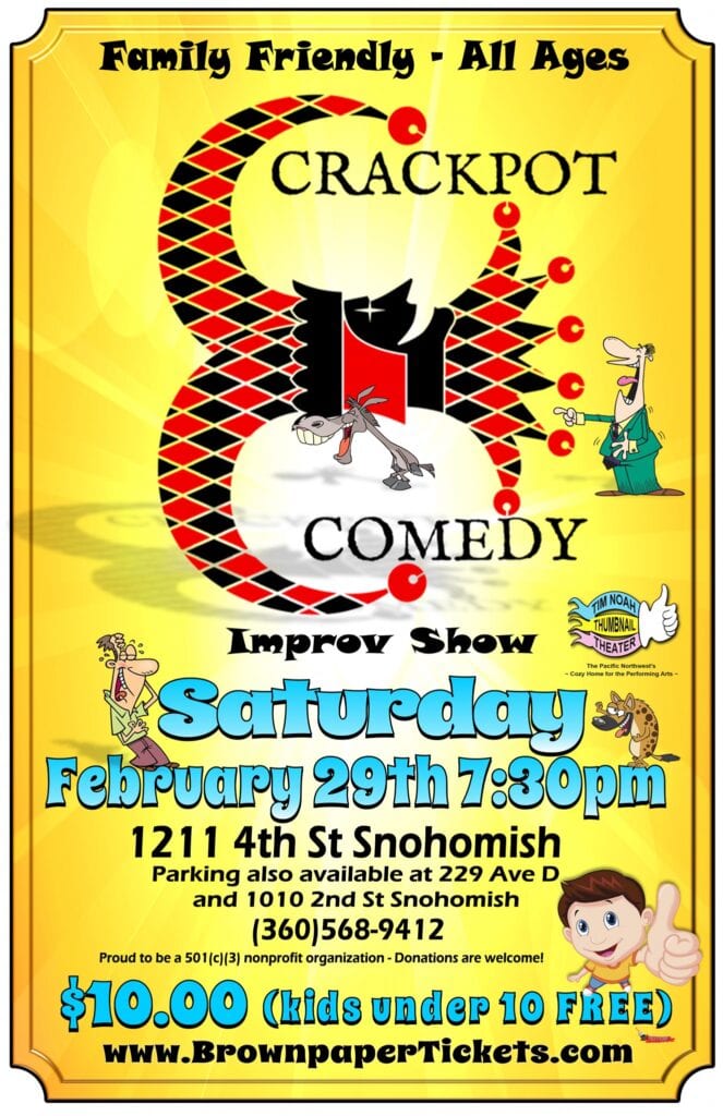 Improv Comedy Show in Snohomish, WA